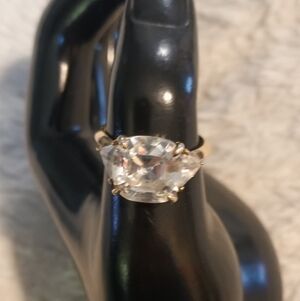 Elegant Gold plated Sterling silver Women's Ring